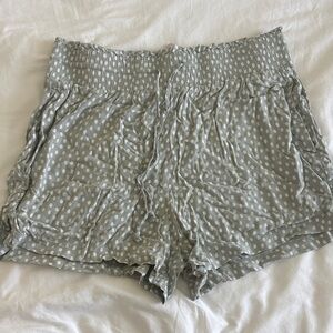 Polka Dot Gray Women's Shorts